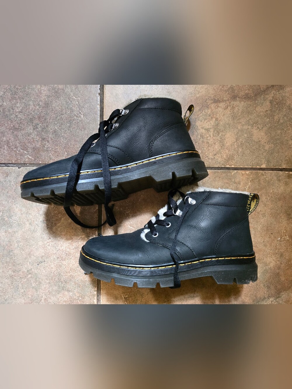 Dr Martens Ankle Boots With Fur